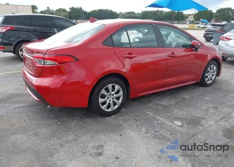 2021 Toyota Corolla Le z USA, uszkodzony, nr VIN 5YFEPMAE6MP196640